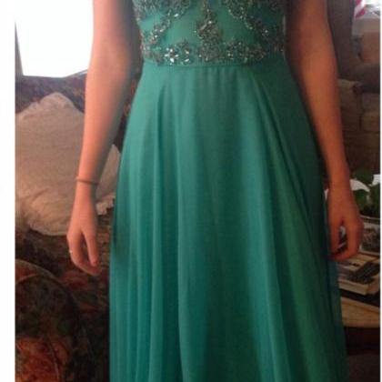 Green Prom Dress Long Evening Party Dresses ,Cheap Prom Dress,Formal ...