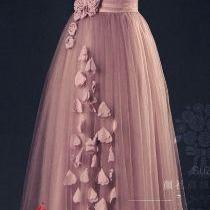 Prom Dress, Long Prom Dress, Pink One Shoulder Tulle Long Prom Dress, Evening Dresses, Party Dress, Prom Dresses