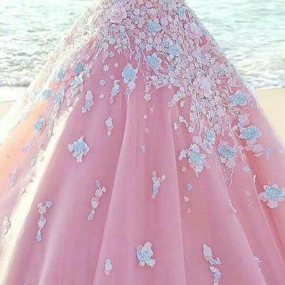 Prom Dress,Modest Prom Dress,pink prom dresses,pink ball gowns,pink quinceanera dresses,ball gowns quinceanera dresses