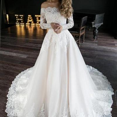 A line wedding dress Olivia by Olivia Bottega. Wedding dresses, off the shoulder wedding dress,wedding drsees,a-line wedding dresses