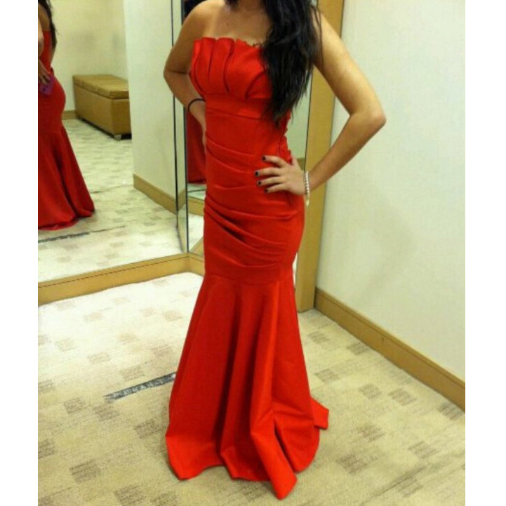 Prom Dress,sexy Red Prom Dress Fitted Evening Party Dresses, Prom Dress ...