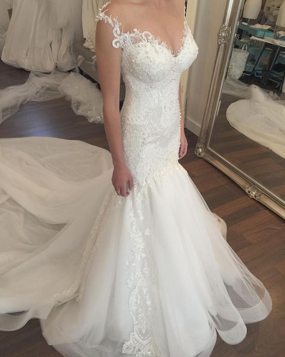 Sexy Beaded Wedding Dresses