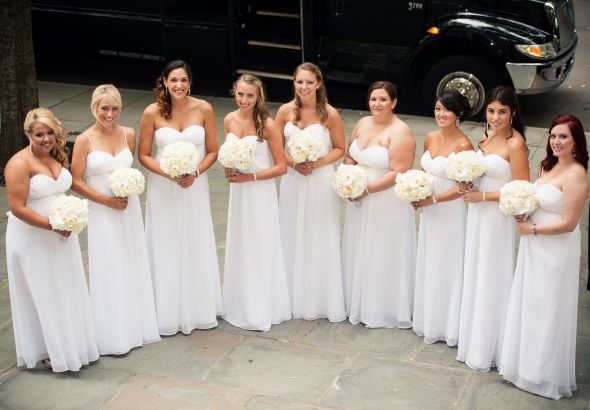 Charming Bridesmaid Dress Sweetheart Prom White Charming Bridesmaid Dress Sweetheart Prom White Fashion Dresses Y Party New Style Evening