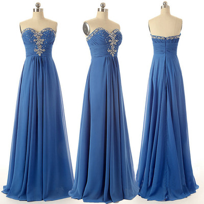 Prom Gown,Royal Blue Prom Dresses,Evening Gowns,Formal Dresses,Royal ...