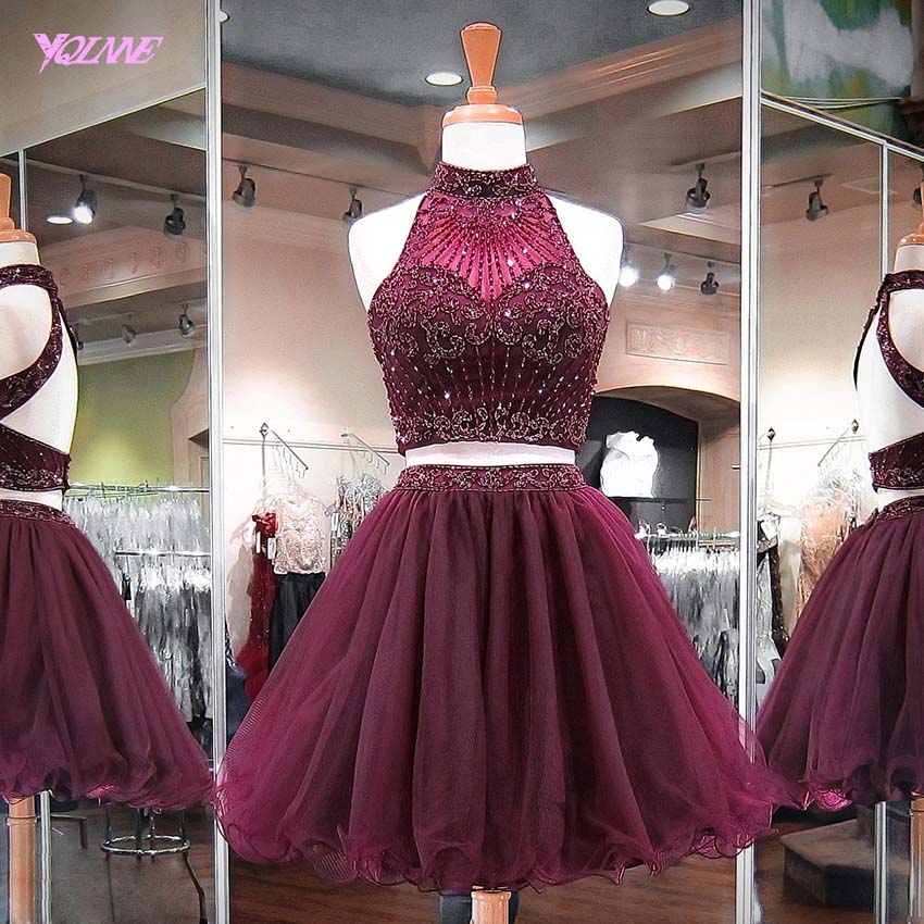 Burgundy Homecoming Dresses,Short Homecoming Dress,Sexy Party Dress ...