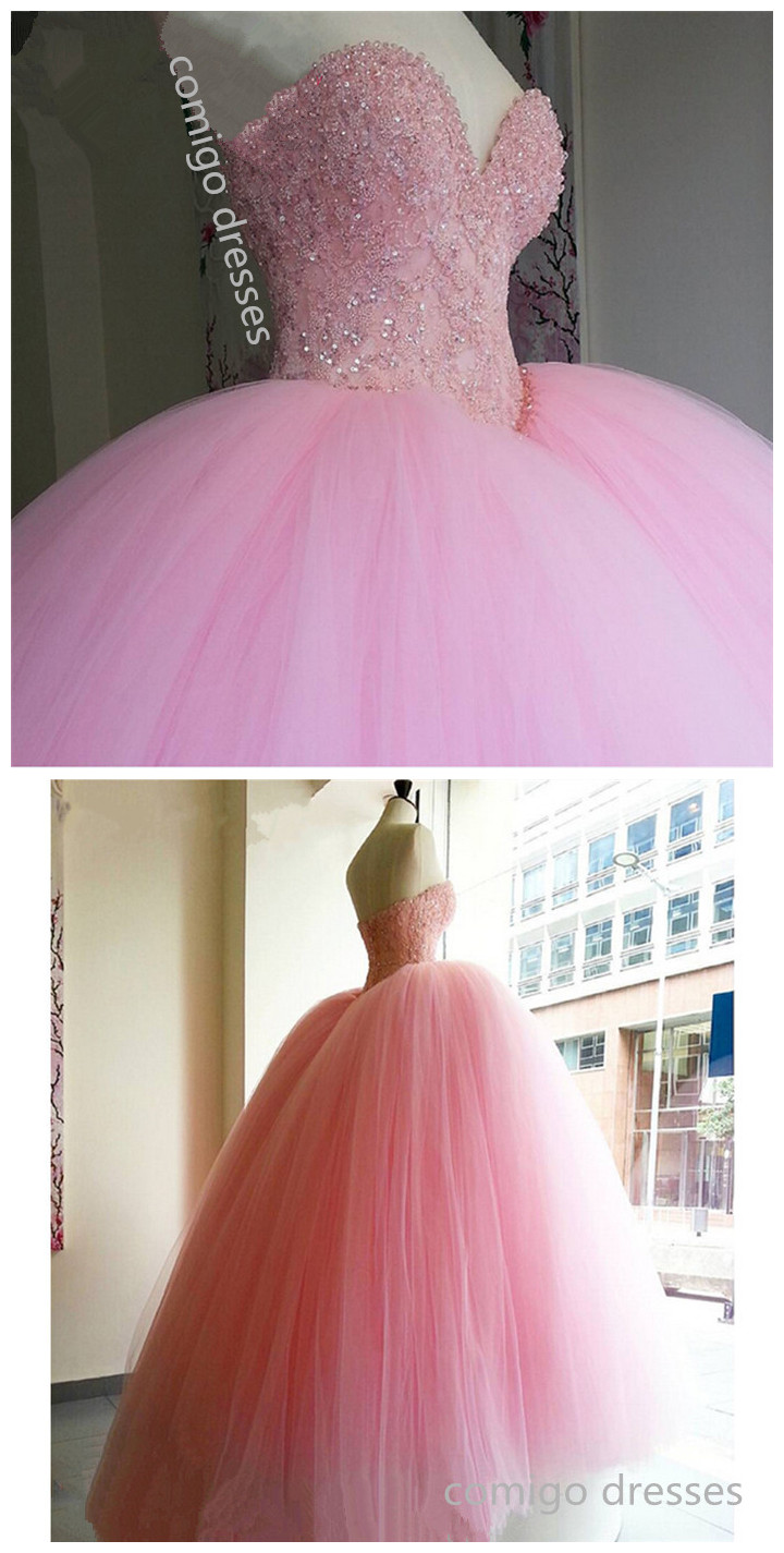 Pretty Quinceanera Dress,Prom Dress,Formal Quinceanera Dress,Tulle ...